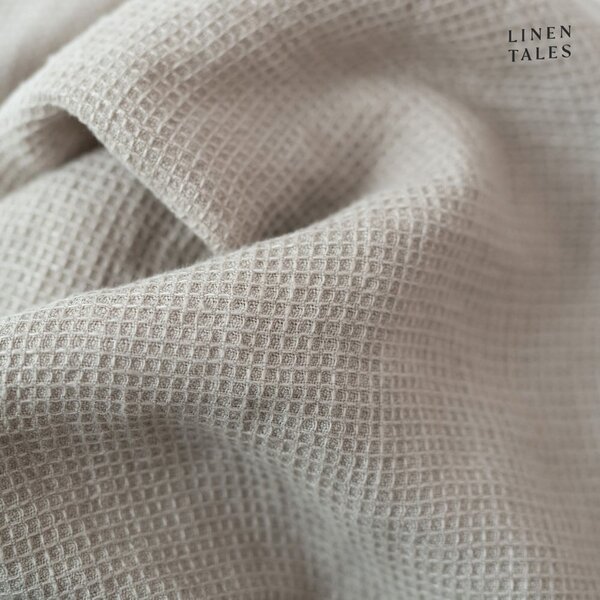 Vaflová lněná osuška v přírodní barvě 75x125 cm Natural Fine Waffle – Linen Tales