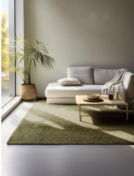 Khaki jutový koberec 60x90 cm Bouclé – Hanse Home