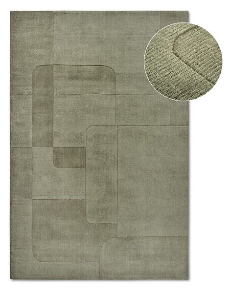 Zelený ručně tkaný vlněný koberec 120x170 cm Charlotte – Villeroy&Boch