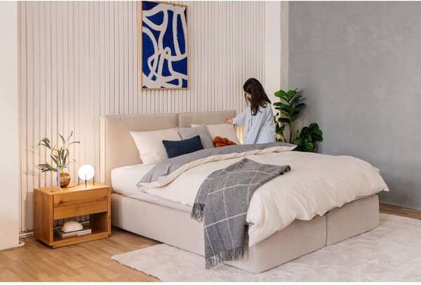 Béžová boxspring postel 180x200 cm Olia Bold – Bonami Selection