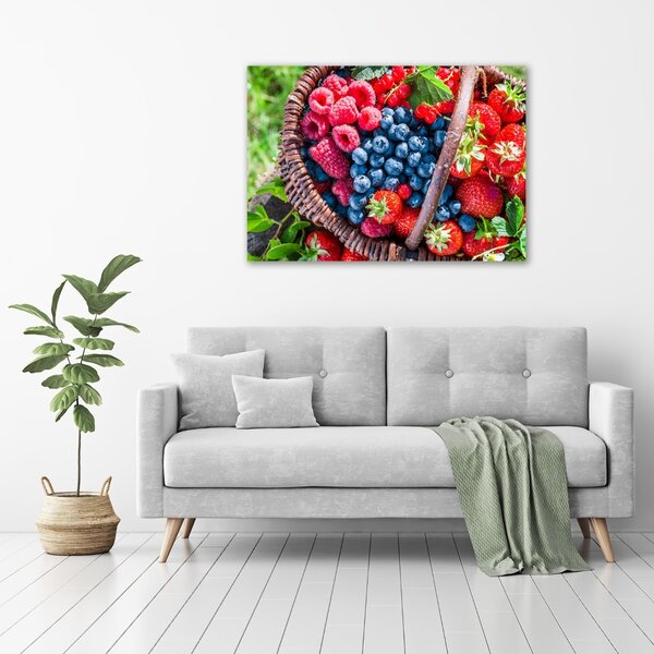 Foto obraz canvas Koš lesního ovoce oc-87709163