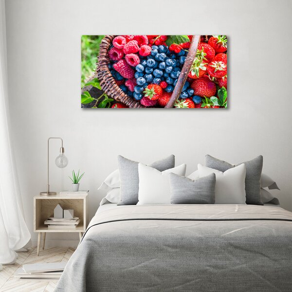 Foto obraz canvas Koš lesního ovoce oc-87709163