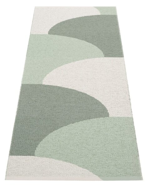 Zelený vnitřní a venkovní běhoun 70x180 cm Hill Army Misty Mint – Pappelina