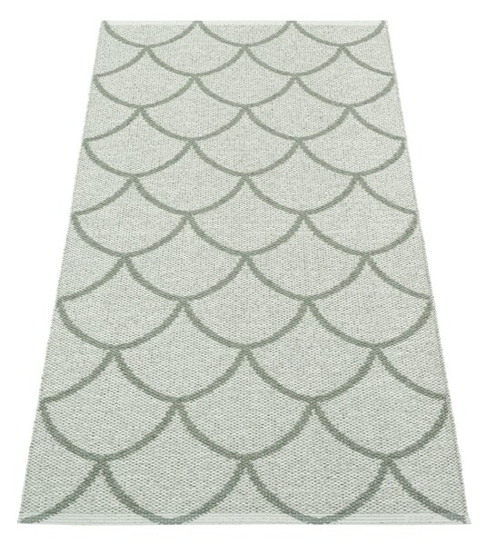 Zelený vnitřní a venkovní běhoun 70x150 cm Kotte Army Sage – Pappelina