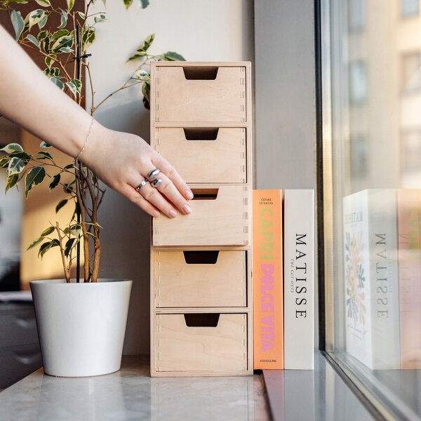 Organizér na psací potřeby a poznámkové bločky Creative Deco