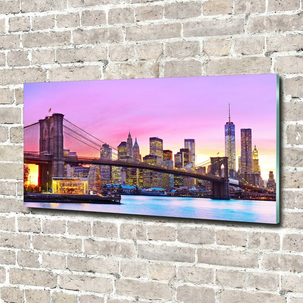 Foto-obraz fotografie na skle Manhattan New York osh-88002483