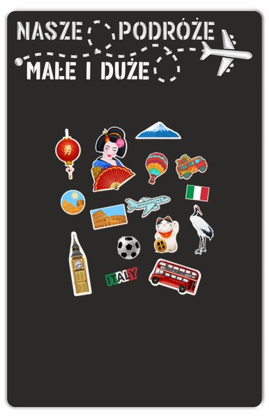 Tabule Naklejkomania 45 x 70 cm