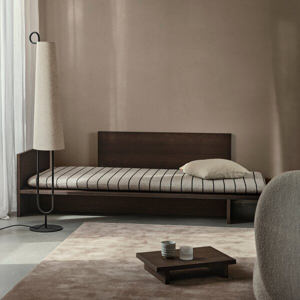 FERM LIVING Koberec Stille Tufted, Ash Brown, 140 x 200 cm