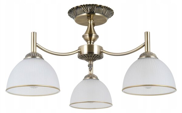 Stropní svítidlo FENER PND-40653-3-ABR-WH Italux