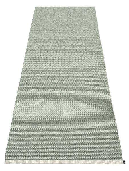 Světle zelený vnitřní a venkovní běhoun 70x200 cm Mono Sage Army – Pappelina