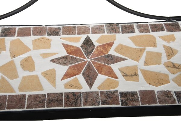 Černý kovový nástěnný věšák s poličkou 42 cm Almeria – Garden Pleasure