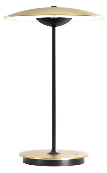 Stolní lampa MARSET, Ginger, stmívatelné, Zlatá / mosazná, Obývací pokoj, Kov, Design