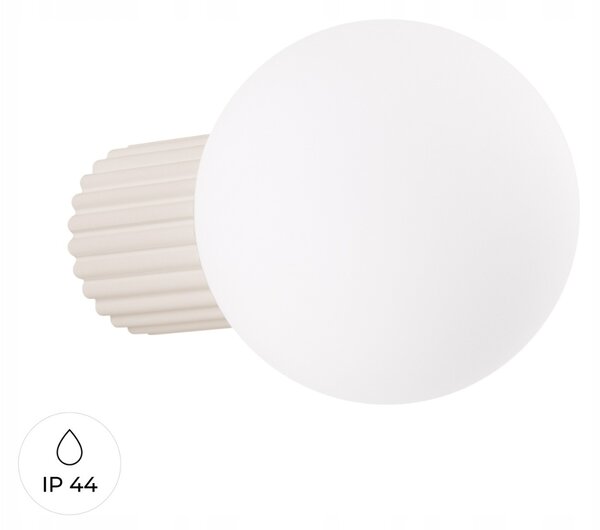 Sollux Lighting Nástěnné svítidlo HALO béžové IP44