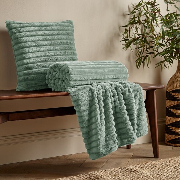 Dekorační polštář 45x45 cm Cosy Ribbed – Catherine Lansfield