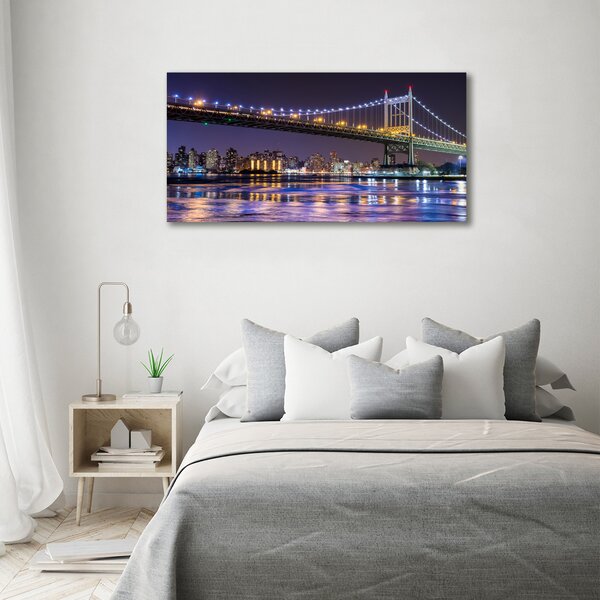 Moderní obraz canvas na rámu Most Now York oc-88613776