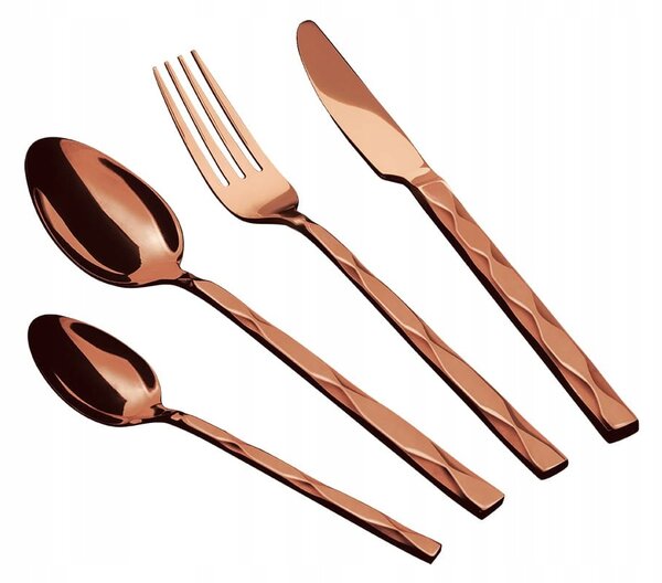 Příbory 24 ks Berlinger Haus Rose Gold BH-2621