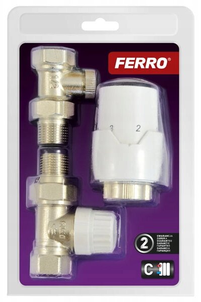 Ferro termostatická sprchová souprava rovná 1/2" ZTM20