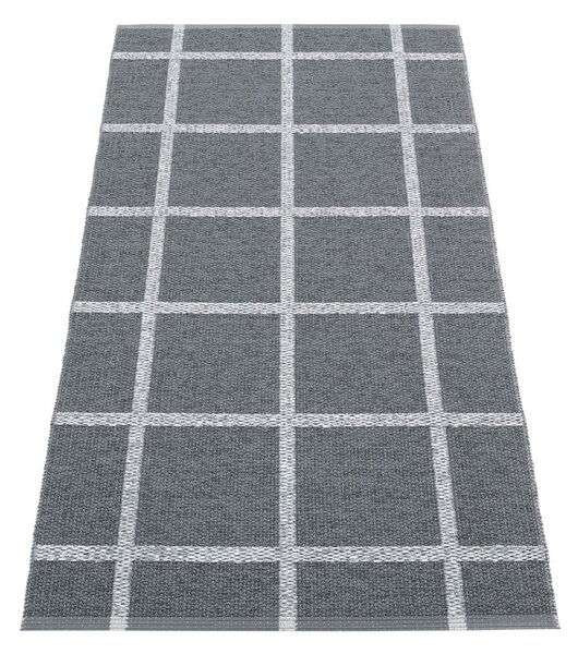 Antracitový vnitřní a venkovní běhoun 70x150 cm Ada Granit – Pappelina