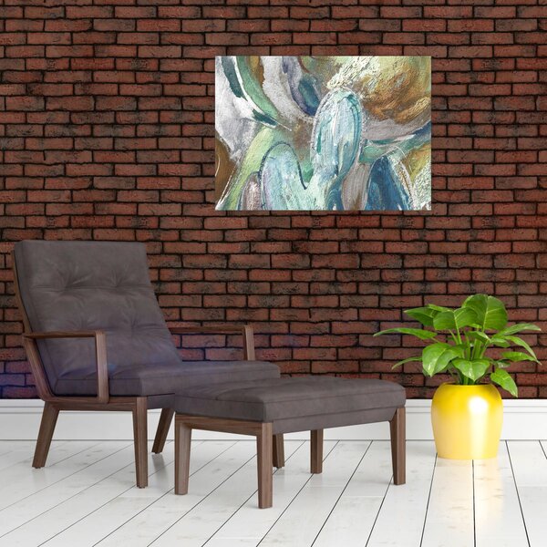 Obraz - Abstraktní malba postavy (70x50 cm)