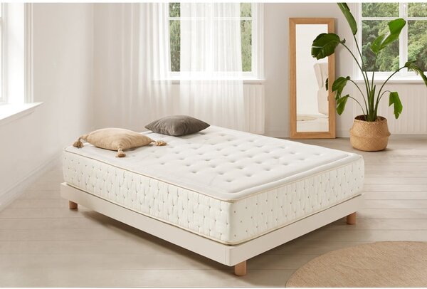 Tvrdá/středně tvrdá oboustranná pěnová matrace 200x200 cm Premium Cashmere – Moonia