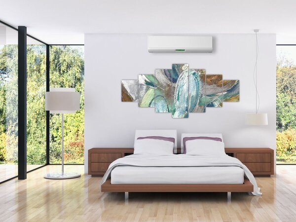 Obraz - Abstraktní malba postavy (210x100 cm)