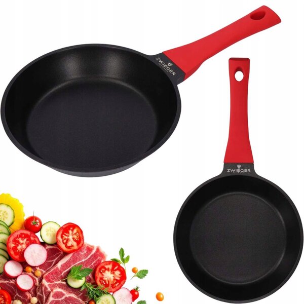 Tradiční pánev Zwieger Obsidian Indukce Greblon C3+ 24cm