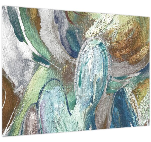 Obraz - Abstraktní malba postavy (70x50 cm)