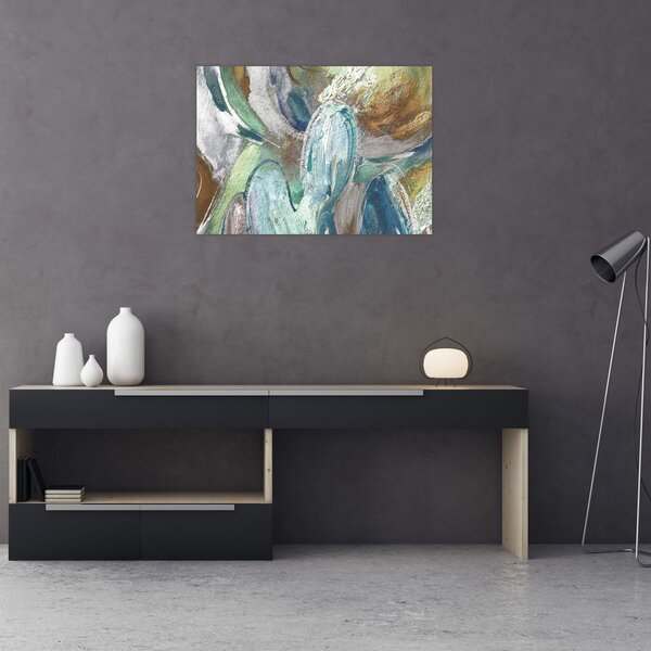 Obraz - Abstraktní malba postavy (70x50 cm)