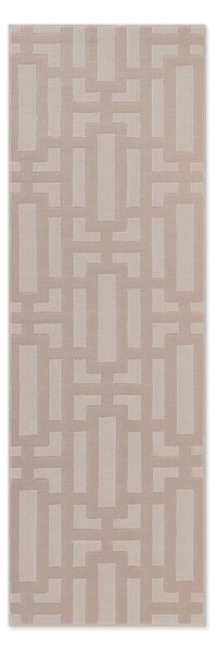 Béžový běhoun 80x240 cm Perles Onyx – Elle Decoration