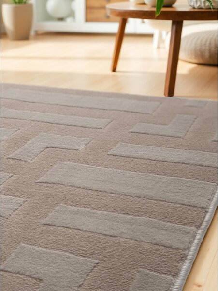 Béžový běhoun 80x240 cm Perles Onyx – Elle Decoration