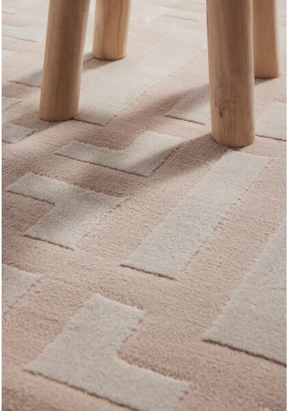 Béžový běhoun 80x240 cm Perles Onyx – Elle Decoration