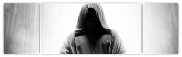 Obraz - Mnich v klášteře (170x50 cm)