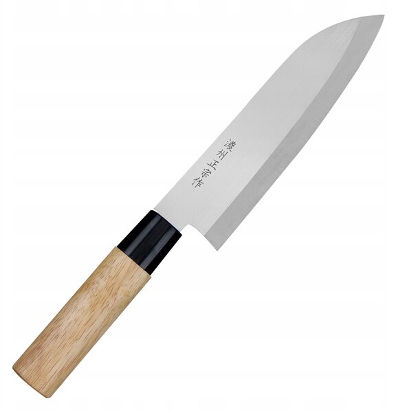 Satake Megumi nůž santoku 17 cm ocel 420J2 rukojeť dřevěná