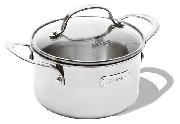 Elmich Třívrstvý nerezový hrnec na indukci Trimax 16 cm (2 l)