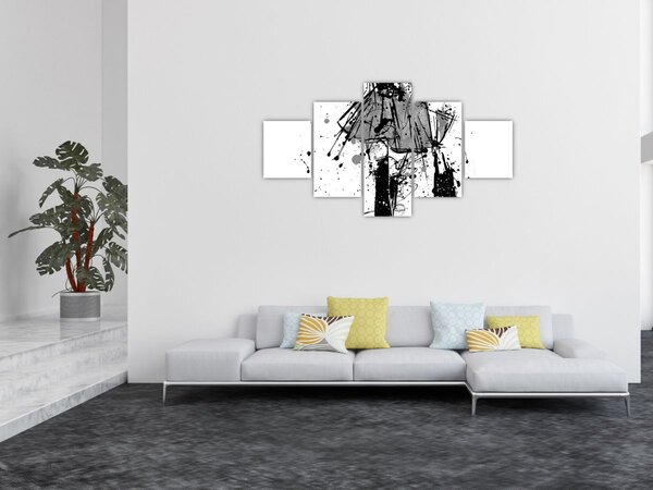 Obraz - Módní přehlídka (125x70 cm)
