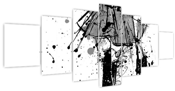 Obraz - Módní přehlídka (210x100 cm)