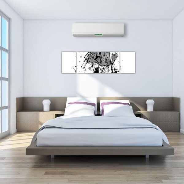 Obraz - Módní přehlídka (170x50 cm)