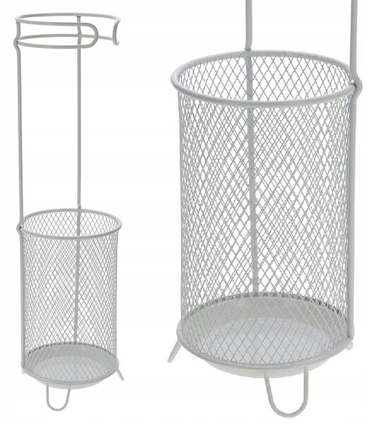 Stojan na deštníky kovový H&S Decoration bílý