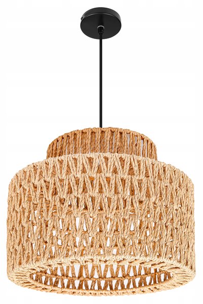 Stropní svítidlo Masterled béžová kovová boho 123 cm 30 cm