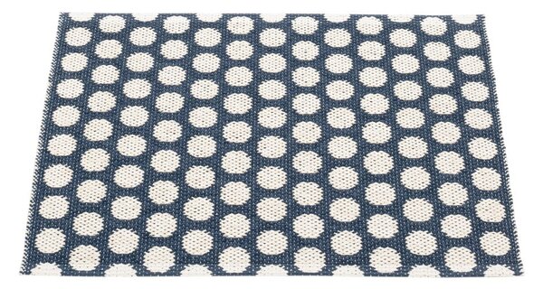 Tmavě modrý vnitřní a venkovní koberec 70x50 cm Noa Dark Blue – Pappelina