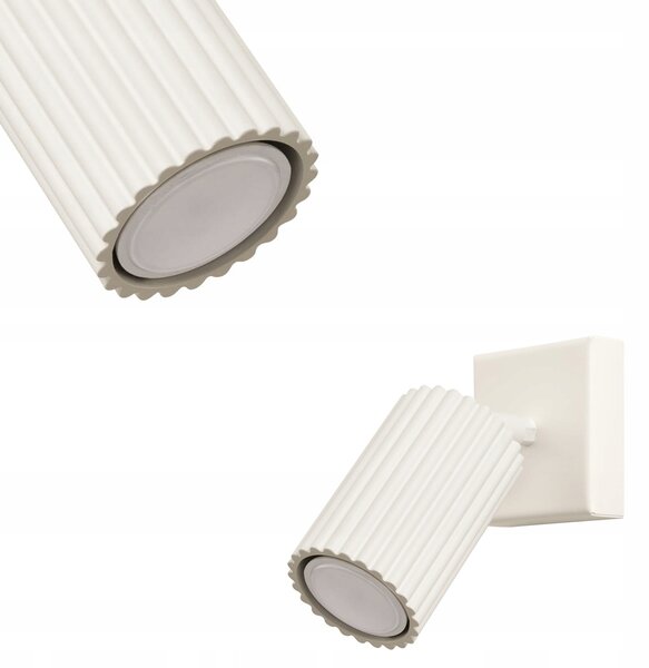 Sollux Lighting nástěnné svítidlo Karbon béžové GU10 10W otočný reflektor