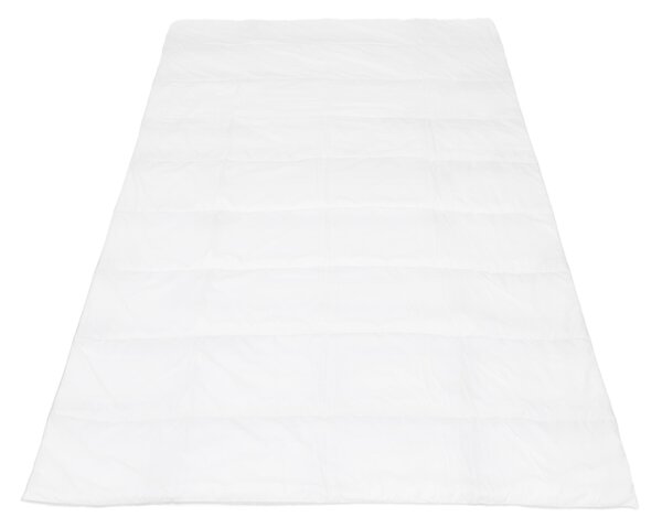 Celoroční zdravotní Přikrývka 200x220 cm bílá prošívaná velká