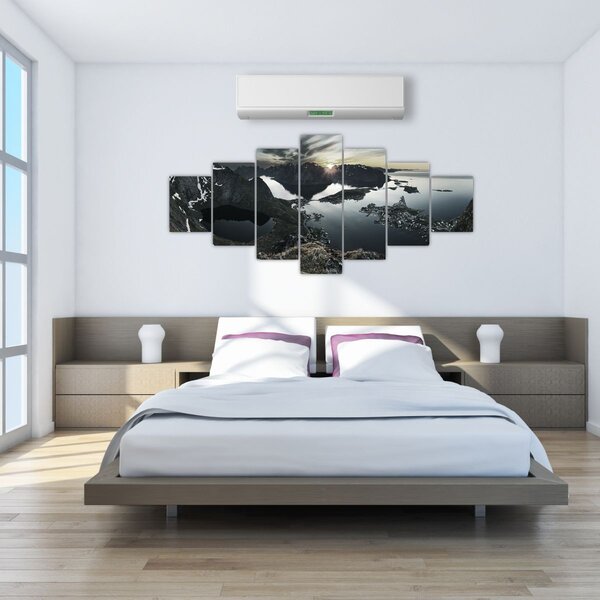 Obraz - Norské pohoří (210x100 cm)