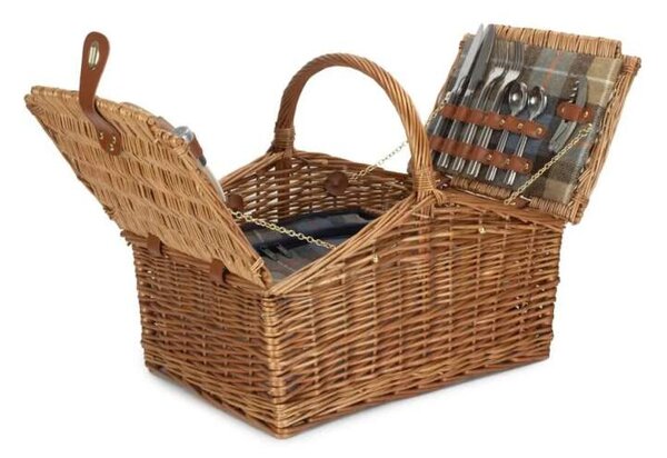 Willow Direct Piknikový koš COUNTRY proutěný pro 4 osoby