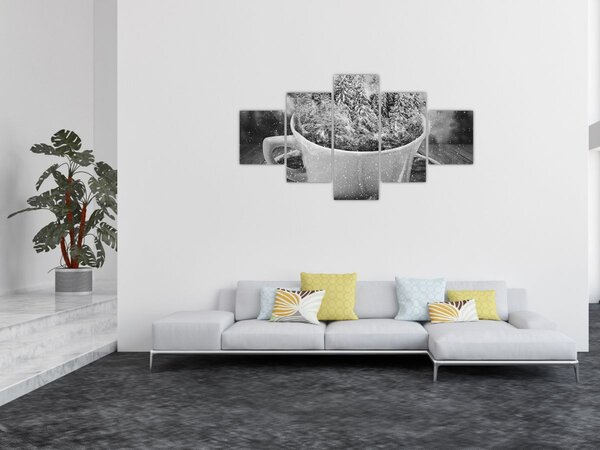 Obraz - Šálek přírody (125x70 cm)