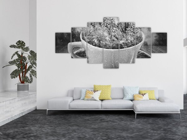 Obraz - Šálek přírody (210x100 cm)