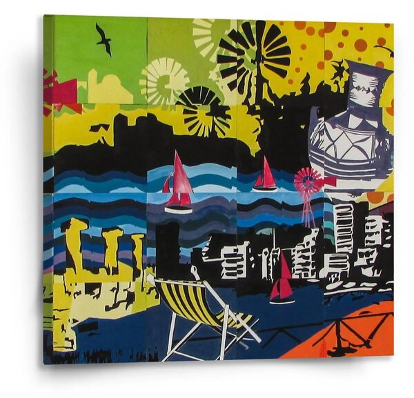 Sablio Obraz Malba - 110x110 cm