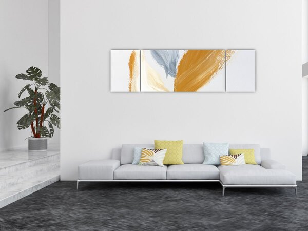 Obraz - Minimalistická malba (170x50 cm)