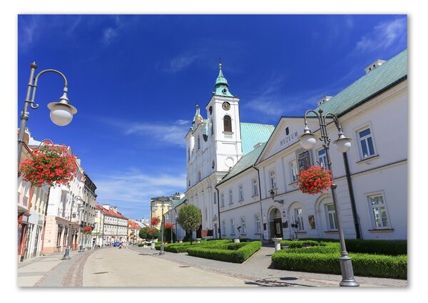 Foto obraz sklo tvrzené Řešov Polsko osh-89557512