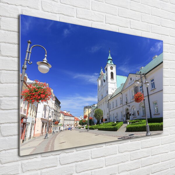 Foto obraz sklo tvrzené Řešov Polsko osh-89557512